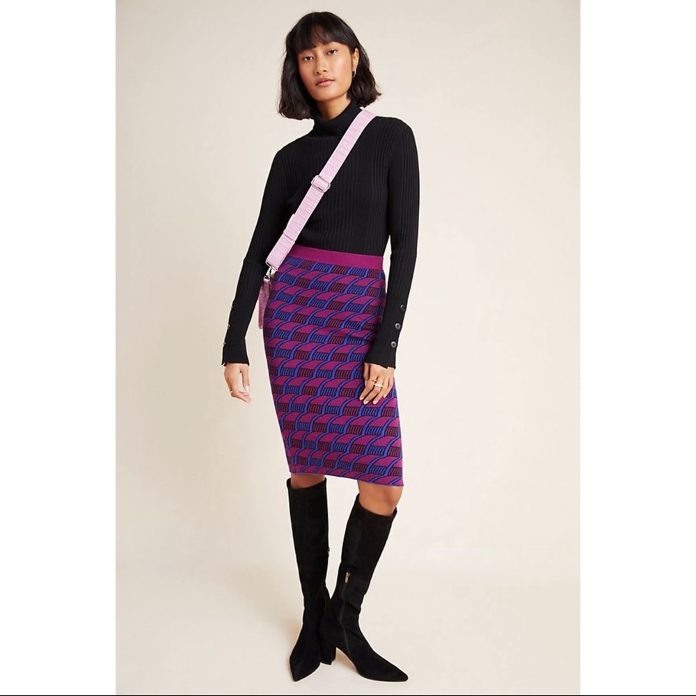 Anthropologie NWT Nancy Pencil Skirt - Picture 3 of 5